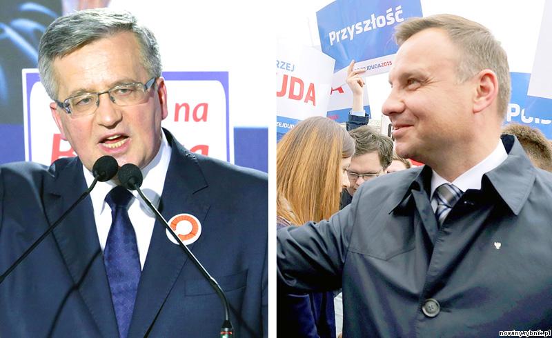 W czasie kampanii Bronisław Komorowski nie był w naszym regionie, Andrzej Duda przyjechał aż trzy razy / Dominik Gajda