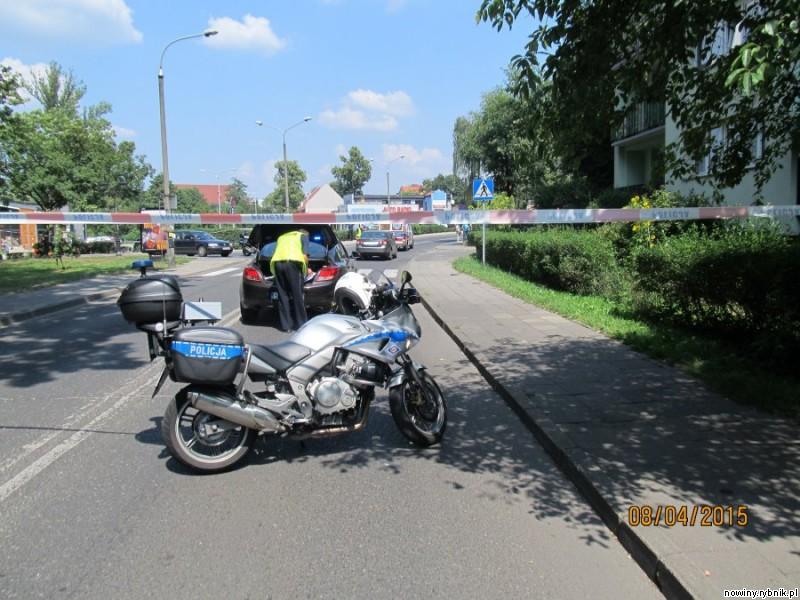 Do poważnego wypadku doszło dzisiaj na ulicy Skłodowskiej / Policja Rybnik