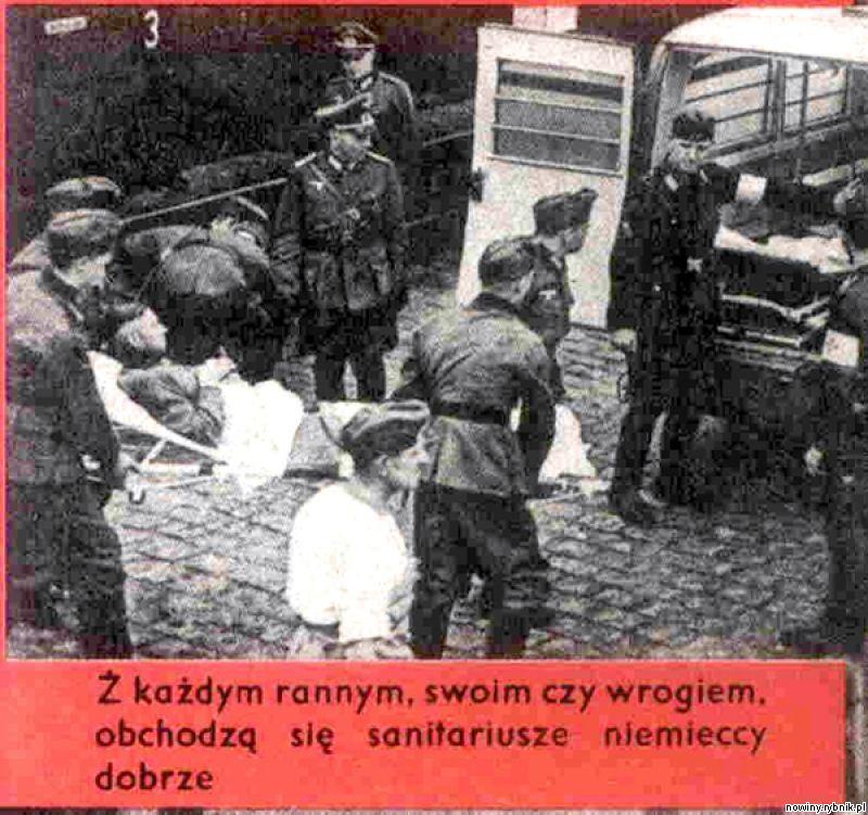 Z niemieckiej gazetki propagandowej z września 1939 / Archiwum