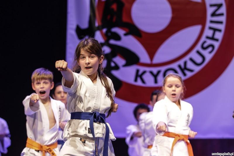 Najmłodsi adepci karate / Dominik Gajda
