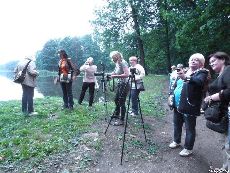 Uczestnicy warsztatw w czasie zajęć na Pojezierzu Palowickim / Archiwum