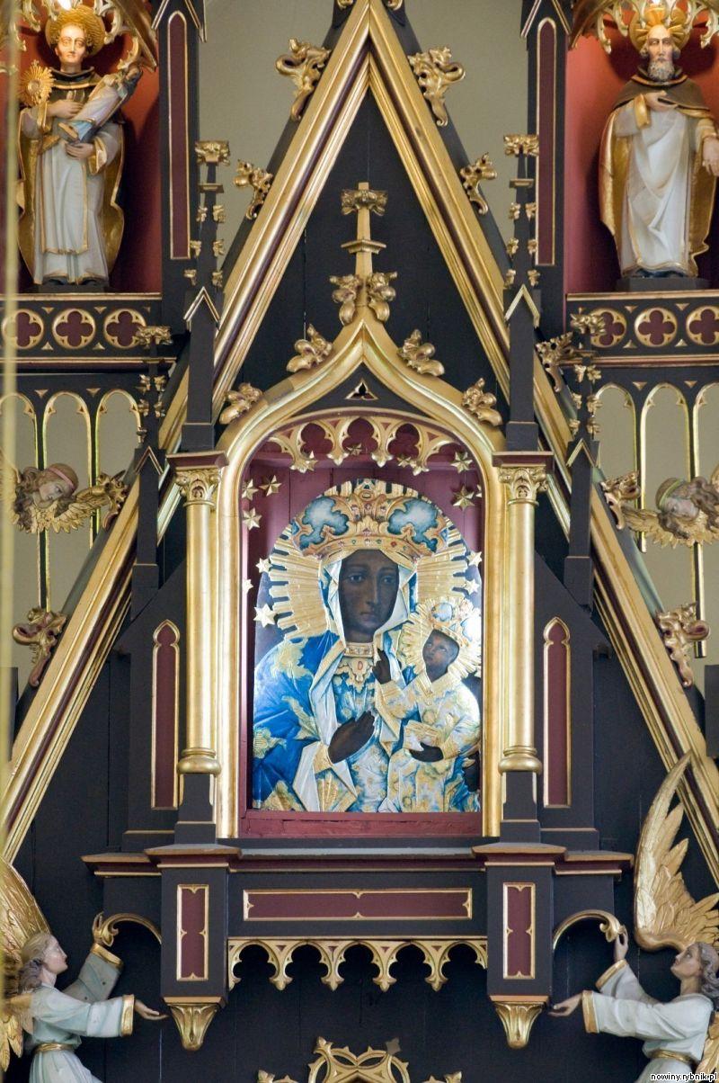 Wizerunek Madonny w kościele w Gorzycach / Archiwum parafii