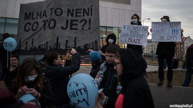 Manifestacja w Ostrawie na rzecz czystego powietrza / www.msdenik.cz