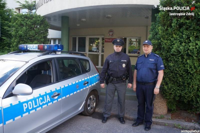 Polsko – czeski patrol policji / Policja Jastrzębie