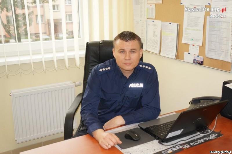 Dzielnicowy Dariusz Filus / Policja
