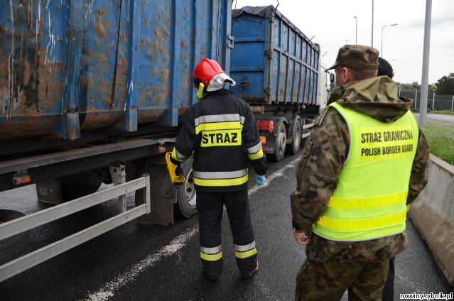 Pogranicznicy zawrócili transport do nadawcy w Czechach / Śląski Oddział Straży Granicznej w Raciborzu
