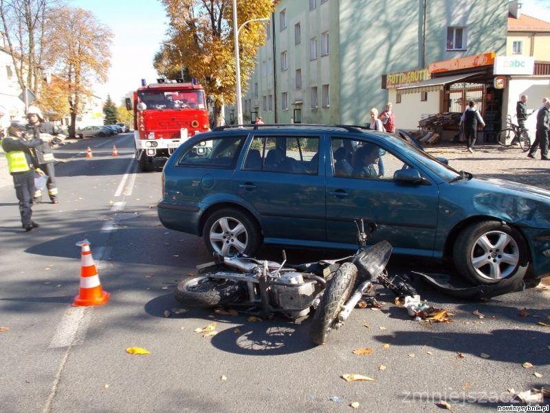 Dzisiejszy wypadek w Leszczynach / OSP Leszczyny