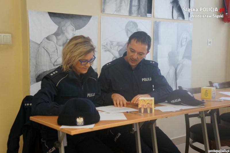 W akcji wzięli udział wodzisławscy policjanci / Policja Wodzisław