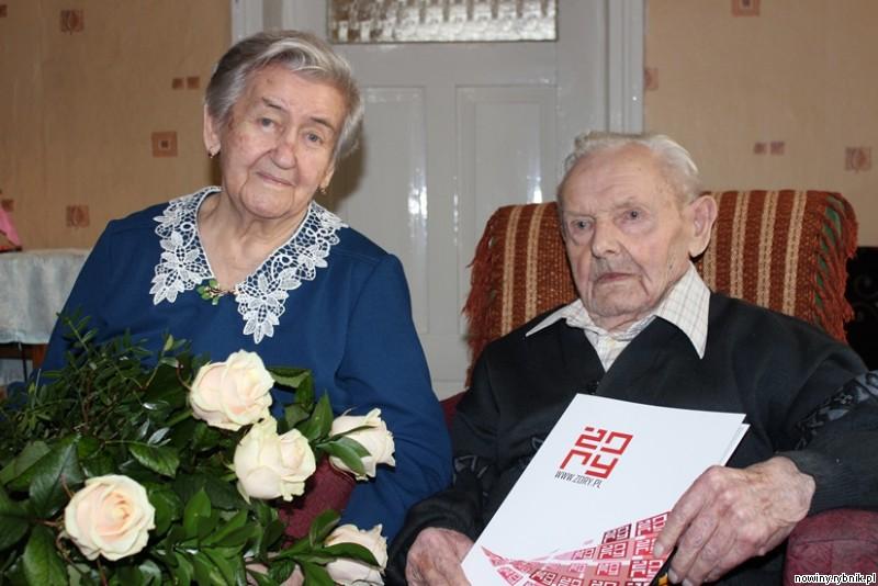Teodozja i Sylwester Szopowie pobrali się 60. lat temu / www.zory.pl
