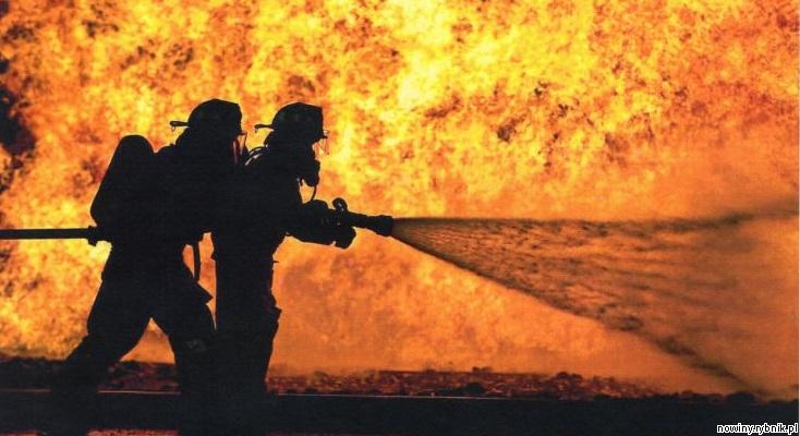 Pożar gasiło kilkanaście zastępów strażaków / Archiwum
