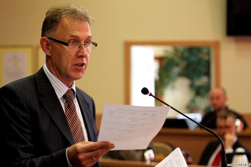 Mirosław Lenk został wiceprezesem miejskiej spółki Hossa w Rybniku / Archiwum