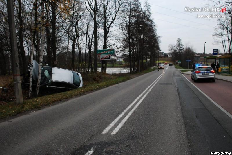 W wypadku samochodowym na ulicy Powstańców Śląskich w Jastrzębiu ranna została 47-latka / Policja Jastrzębie