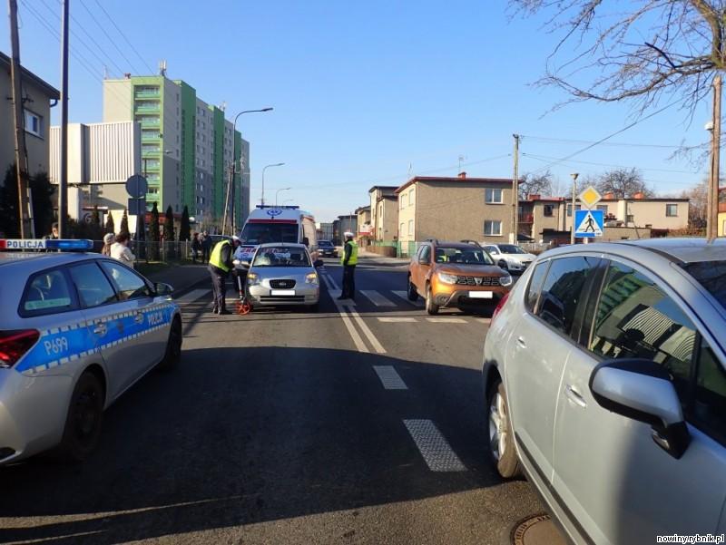Kierująca kią potrąciła 71-latka na ulicy Reymonta / Policja Rybnik