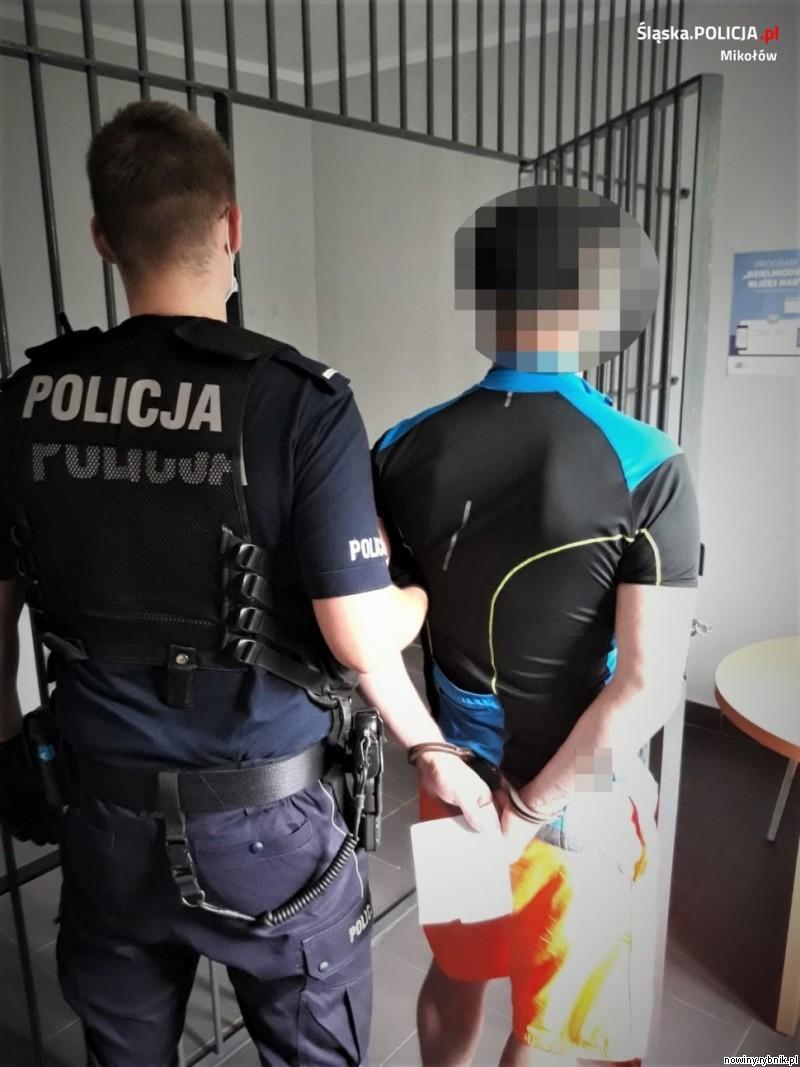 33-latek z Ornontowic wpadł, bo z innymi osobami zakłócił nocną ciszę / Policja Mikołów